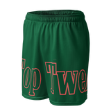 Top Twleve Mesh Shorts Pink n GReen light