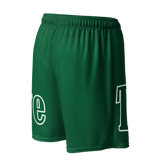 Pink n green Unisex mesh shorts