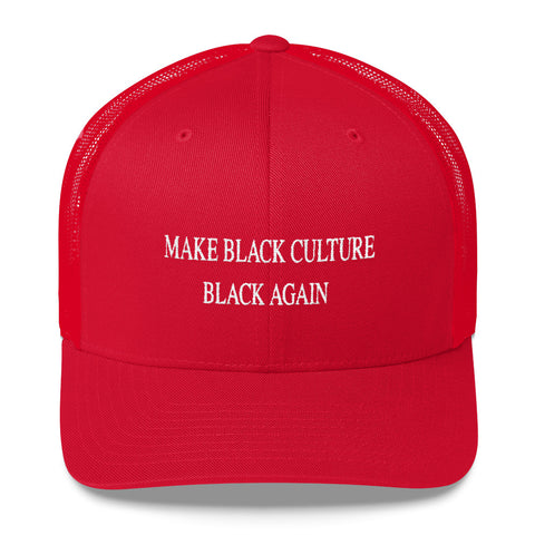 Black Culture Trucker Hat